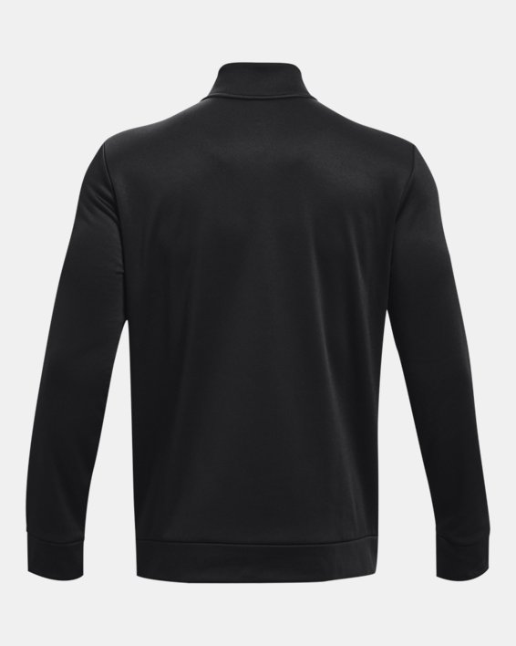 Armour Fleece® Hoodie mit ¼ Zip für Herren, Black, pdpMainDesktop image number 5